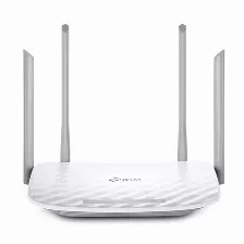 Router Inalambrico Tp-link Ac1200 Archer C50, 300mbps + 867mbps, 4 Antenas 5dbi, Doble Banda 2.4ghz/5ghz, 4 Puertos Ethernet, Wps